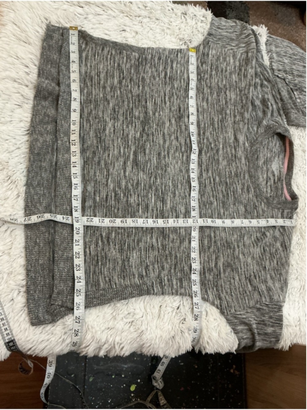 Cuddl Duds Lounge Set 2PC Gray Space Dye Pajama Set Size 2X NWT Cozy Soft - Picture 9 of 14